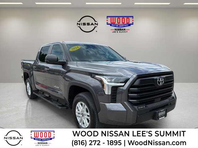 Magnetic Gray Metallic 2024 Toyota Tundra Pickup Truck Four-Wheel Drive Automatic