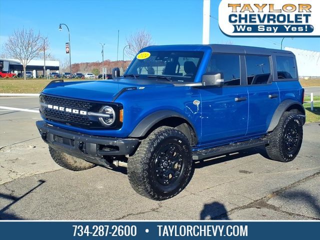 Blue Metallic 2024 Ford Bronco SUV / Crossover Four-Wheel Drive Automatic