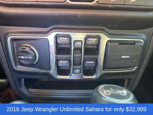 2018 Jeep Wrangler Unlimited Sahara 16