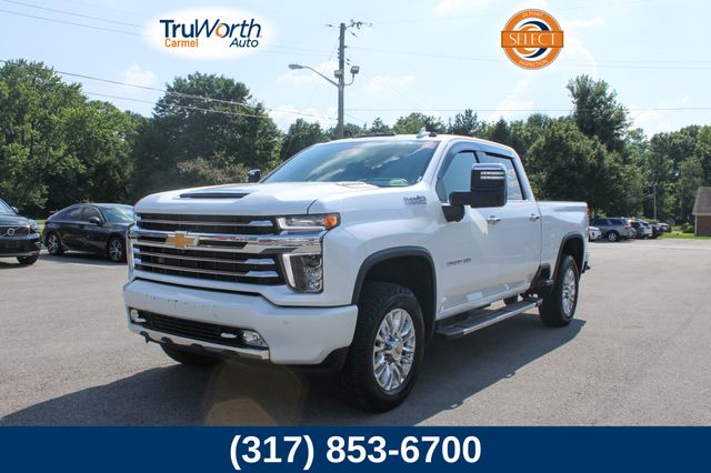 White (Iridescent Pearl Tricoat) 2022 Chevrolet Silverado 2500HD Pickup Truck Four-Wheel Drive Automatic