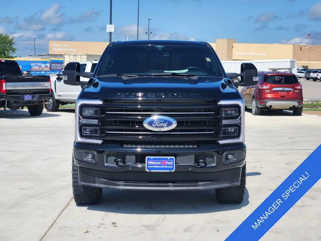 2025 Agate Black Metallic Ford Super Duty F-250 SRW Platinum 4X4 Truck