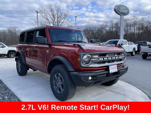 Hot Pepper Red Metallic Tinted Clearcoat 2023 Ford Bronco Big Bend 4-Door 4WD SUV / Crossover Four-Wheel Drive Automatic
