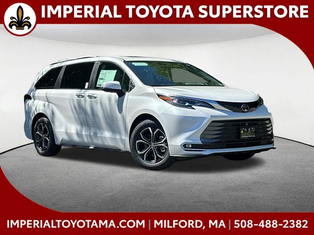 White (WIND CHILL PEARL) 2026 Toyota Sienna Minivan All-Wheel Drive Continuously Variable Transmission