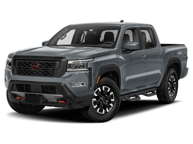 Boulder Gray Pearl 2023 Nissan Frontier Pickup Truck Four-Wheel Drive 9-Speed Automatic