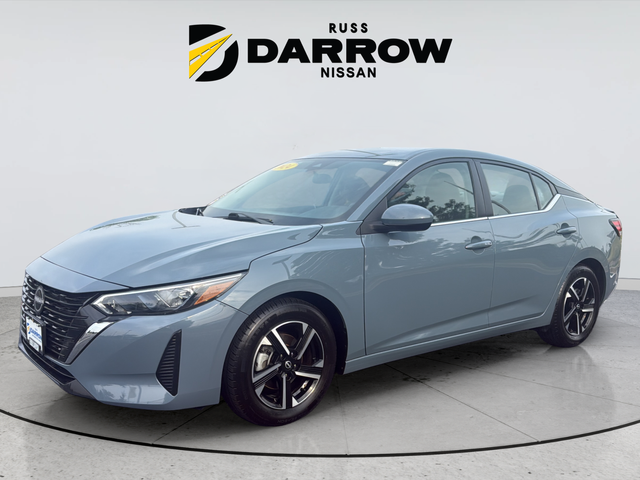 Atlantic Gray Metallic 2024 Nissan Sentra Sedan Front-Wheel Drive Continuously Variable Transmission