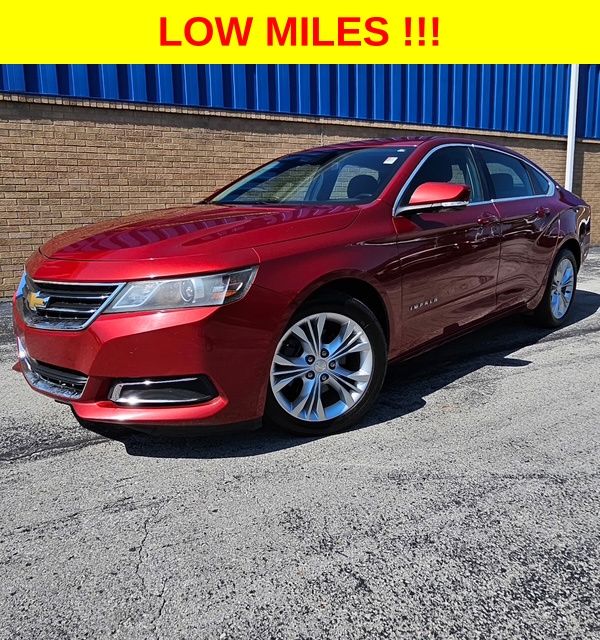 Red Rock Metallic 2014 Chevrolet Impala Sedan Front-Wheel Drive 6-Speed Automatic Overdrive