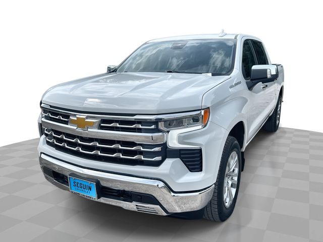 Summit White 2025 Chevrolet Silverado 1500 Pickup Truck Four-Wheel Drive Automatic