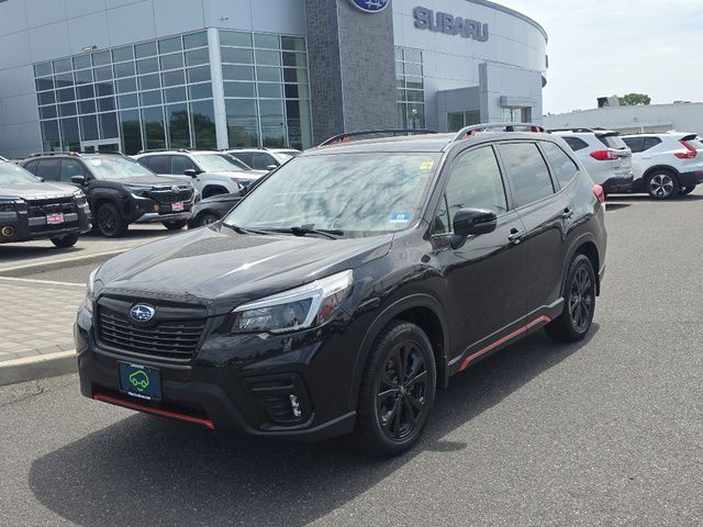 Crystal Black Silica 2021 Subaru Forester Sport Crossover AWD SUV / Crossover All-Wheel Drive Continuously Variable Transmission