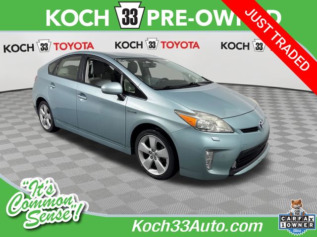 Pearl 2013 Toyota Prius Hatchback Front-Wheel Drive Continuously Variable Transmission