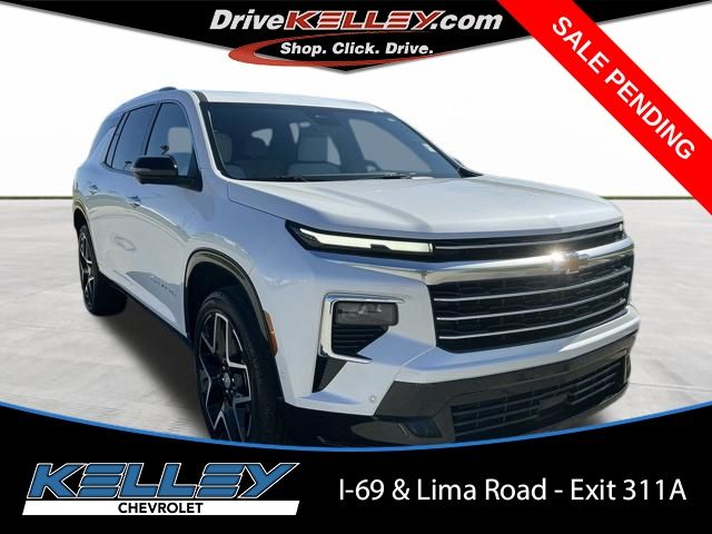 White (Iridescent Pearl Tricoat) 2025 Chevrolet Traverse High Country AWD SUV / Crossover Four-Wheel Drive 8-Speed Automatic