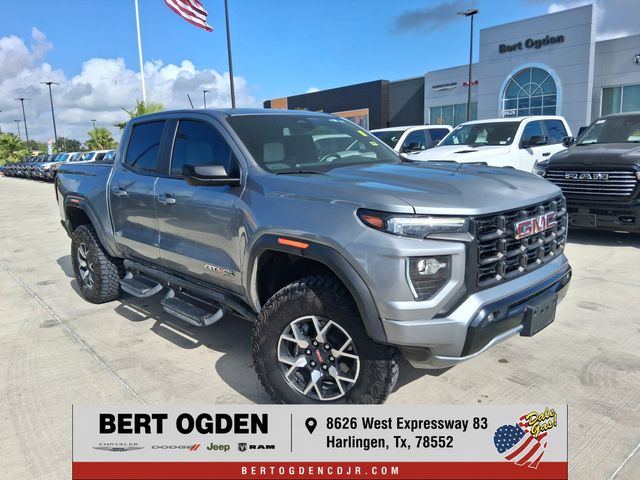 Sterling Metallic 2024 GMC Canyon Pickup Truck Four-Wheel Drive 8-Speed Automatic