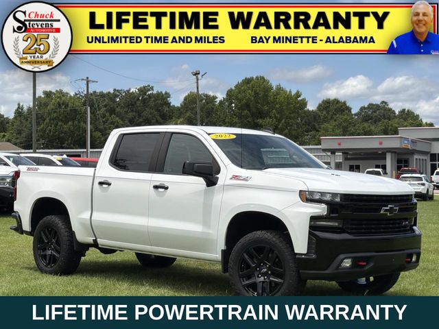 Summit White 2022 Chevrolet Silverado 1500 Pickup Truck Four-Wheel Drive Automatic