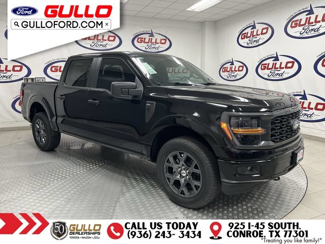Agate Black Metallic 2026 Ford F-150 Pickup Truck Four-Wheel Drive Automatic