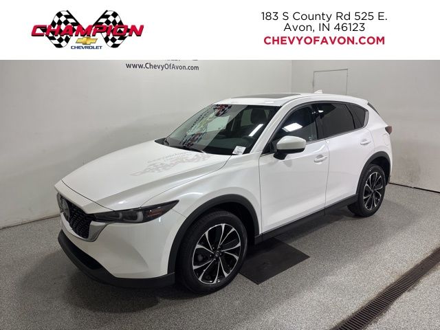 Snowflake White Pearl Mica 2022 Mazda CX-5 2.5 S Premium AWD SUV / Crossover All-Wheel Drive 6-Speed Automatic