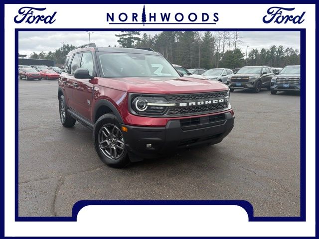 Ruby Red Metallic 2025 Ford Bronco Sport SUV / Crossover All-Wheel Drive 8-Speed Automatic