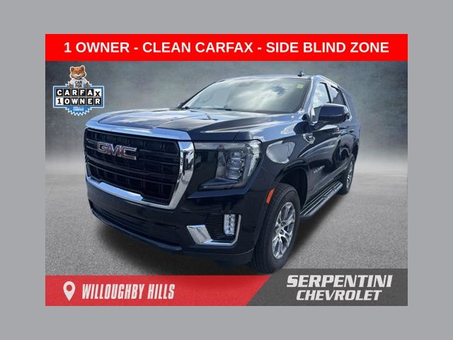 Midnight Blue Metallic 2024 GMC Yukon SUV / Crossover Four-Wheel Drive