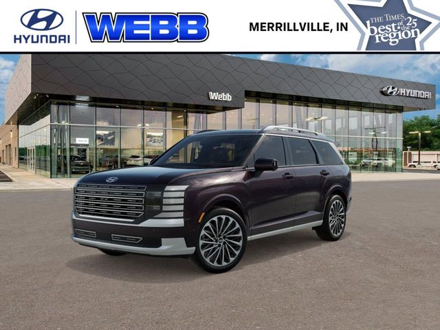 Red (Galaxy Maroon Pearl) 2026 Hyundai Palisade Hybrid Calligraphy FWD SUV / Crossover Front-Wheel Drive 6-Speed Automatic