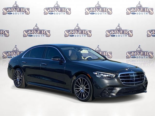Graphite Gray 2022 Mercedes-Benz S-Class Sedan All-Wheel Drive 9-Speed Automatic