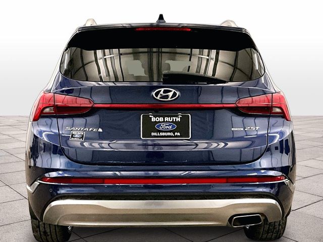 2022 Hyundai Santa Fe Calligraphy Blue at Bob Ruth Ford