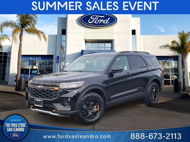 Black Metallic 2026 Ford Explorer SUV / Crossover All-Wheel Drive Automatic