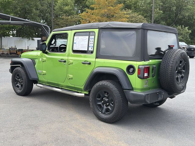 Used 2019 Green Jeep Unlimited Sport image 11