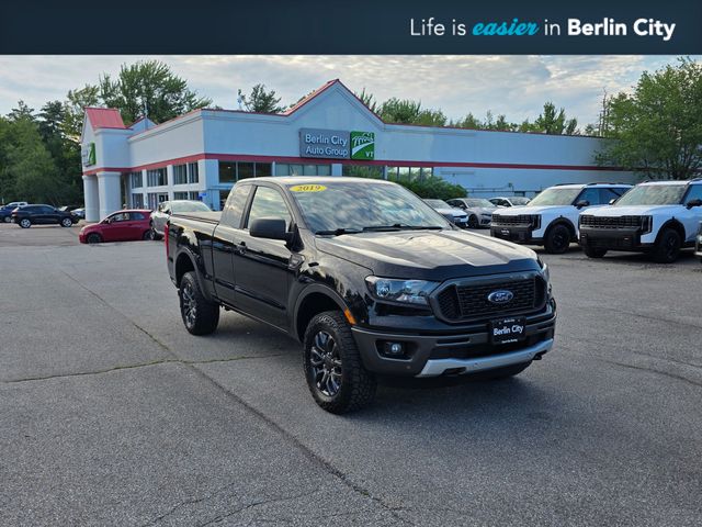 Shadow Black 2019 Ford Ranger Pickup Truck Four-Wheel Drive Automatic