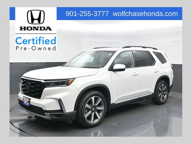 Platinum White Pearl 2023 Honda Pilot SUV / Crossover All-Wheel Drive Automatic
