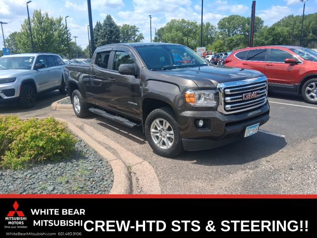 Smokey Quartz Metallic 2019 GMC Canyon Pickup Truck Four-Wheel Drive 8-Speed Automatic