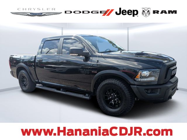 Brilliant Black Crystal Pearlcoat 2018 RAM 1500 Pickup Truck Four-Wheel Drive 8-Speed Automatic