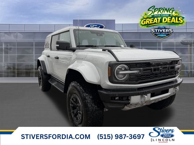 Avalanche Gray 2026 Ford Bronco Raptor 4WD SUV / Crossover Four-Wheel Drive Automatic