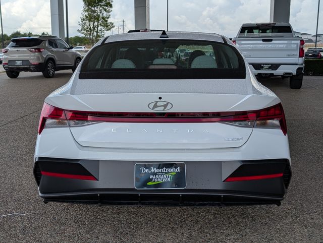 2026 Hyundai Elantra Limited White at DeMontrond Gulf Freeway