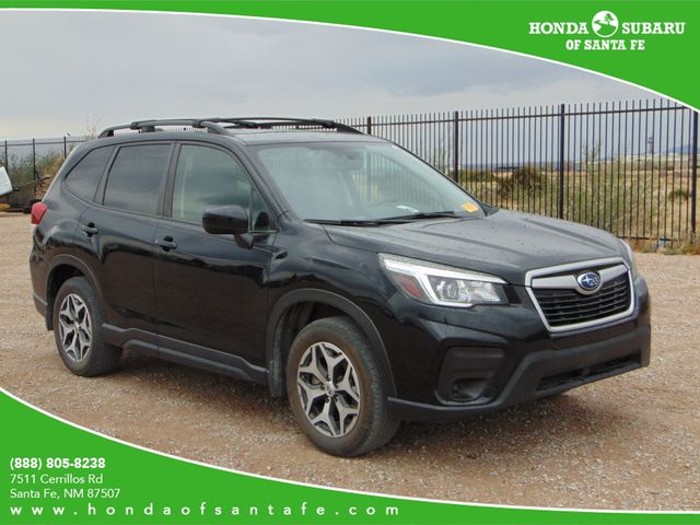 Crystal Black Silica 2019 Subaru Forester 2.5i Premium AWD SUV / Crossover All-Wheel Drive Continuously Variable Transmission