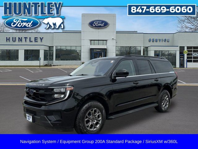 Black Metallic 2025 Ford Expedition SUV / Crossover Four-Wheel Drive Automatic