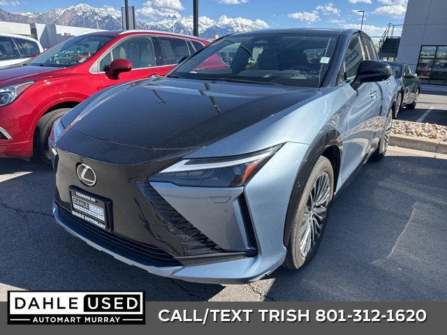 Black 2023 Lexus RZ 450e Luxury AWD SUV / Crossover All-Wheel Drive Automatic