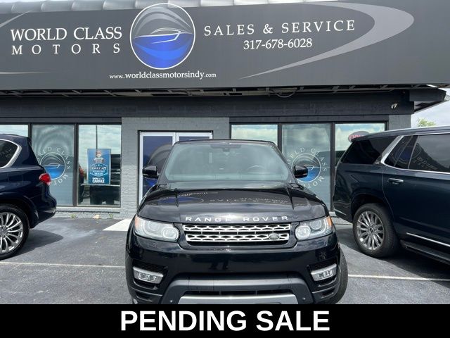 Black 2015 Land Rover Range Rover Sport SUV / Crossover Four-Wheel Drive 8-Speed Automatic