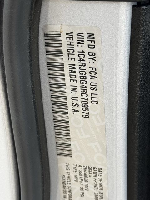2024 Jeep Grand Cherokee Limited Silver at Texan Dodge Chrysler Jeep Ram