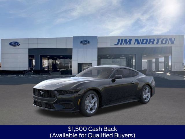 Shadow Black 2026 Ford Mustang Coupe Rear-Wheel Drive Automatic