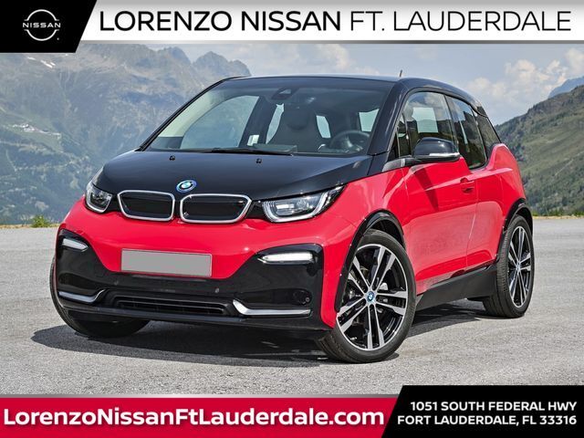 Capparis White w/BMW i Frozen Blue Accent 2018 BMW i3 94 Ah s RWD Wagon Rear-Wheel Drive Automatic