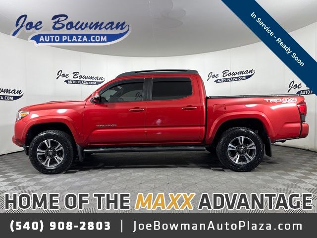 Barcelona Red Metallic 2018 Toyota Tacoma Pickup Truck Four-Wheel Drive 6-Speed Automatic