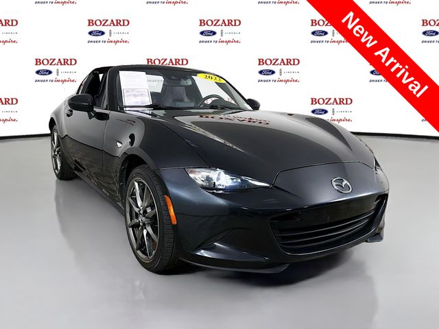 Jet Black 2022 Mazda MX-5 Miata RF Grand Touring RWD Convertible Rear-Wheel Drive 6-Speed Manual
