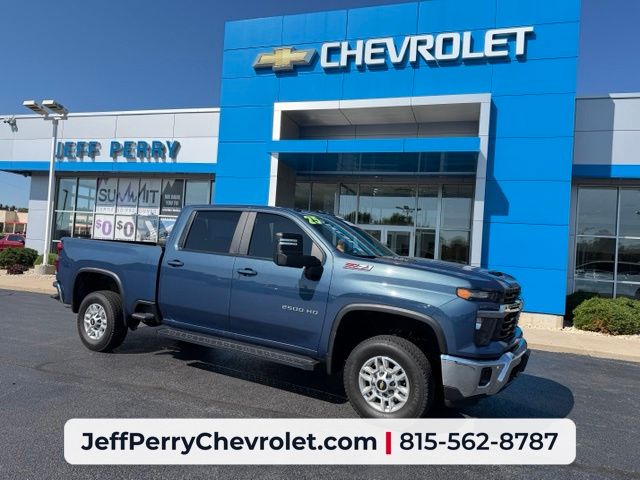 Lakeshore Blue Metallic 2025 Chevrolet Silverado 2500HD Pickup Truck Four-Wheel Drive Automatic