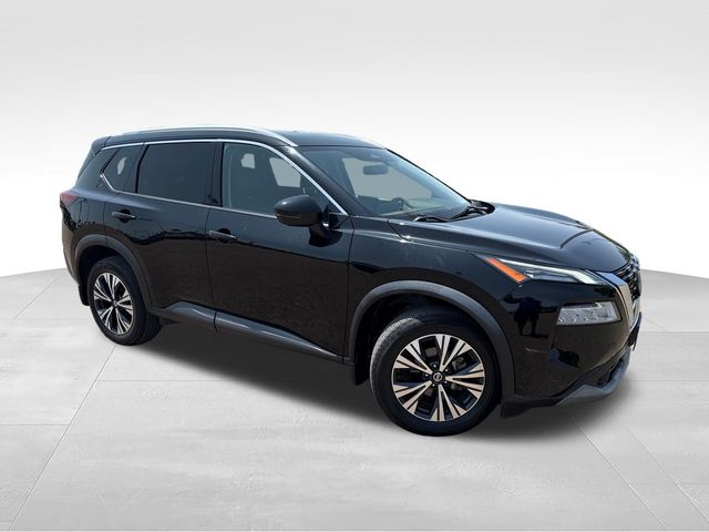 Super Black 2021 Nissan Rogue SUV / Crossover Front-Wheel Drive Continuously Variable Transmission
