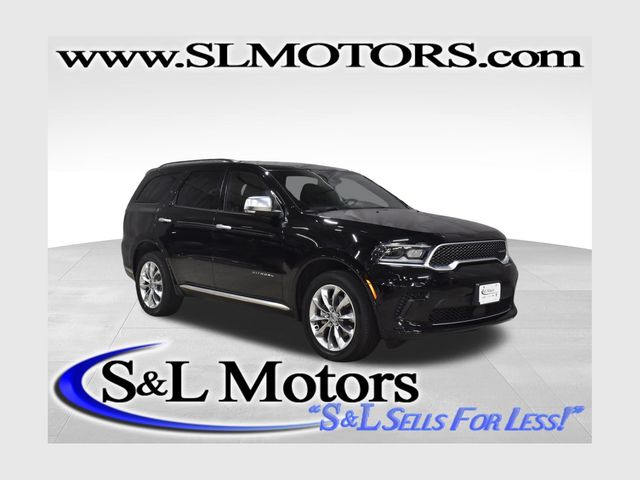 DB Black Crystal Clearcoat 2024 Dodge Durango SUV / Crossover All-Wheel Drive 8-Speed Automatic