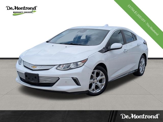 White (Iridescent Pearl Tricoat) 2017 Chevrolet Volt Premier FWD Hatchback Front-Wheel Drive 1-Speed Automatic