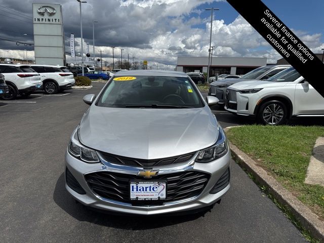 Used 2019 Chevrolet Cruze LS with VIN 3G1BC6SM0KS599425 for sale in Hartford, CT