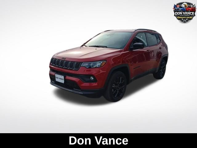red hot pearlcoat 2026 Jeep Compass Latitude 4WD SUV / Crossover Four-Wheel Drive 8-Speed Automatic