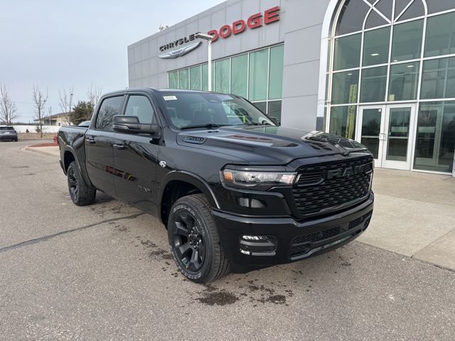 2026 Ram 1500 Big Horn/Lone Star - Diamond Black Crystal Pearlcoat exterior view 3