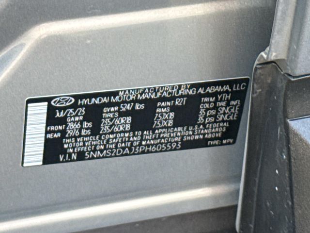 Certified Used 2023 Silver Hyundai SEL image 30