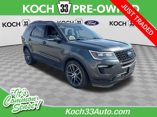 Gray (Magnetic) 2019 Ford Explorer SUV / Crossover All-Wheel Drive 6-Speed Automatic