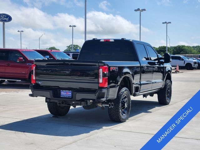 2025 Agate Black Metallic Ford Super Duty F-250 SRW Platinum 4X4 Truck